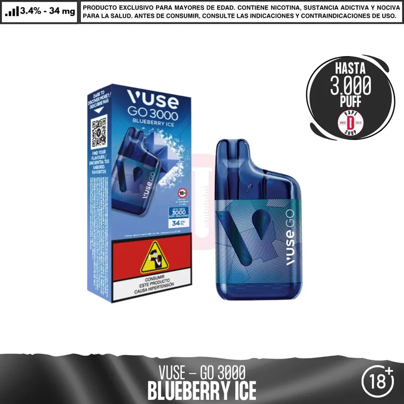 VUSE - GO 3000 Puffs