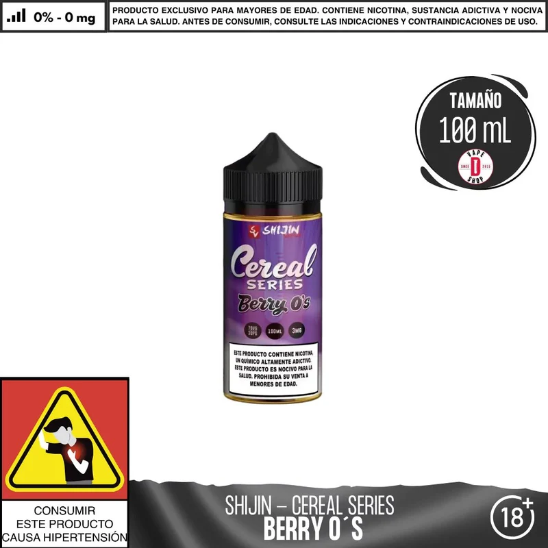 Shijin Vapor - Cereal Series -Berry O’s