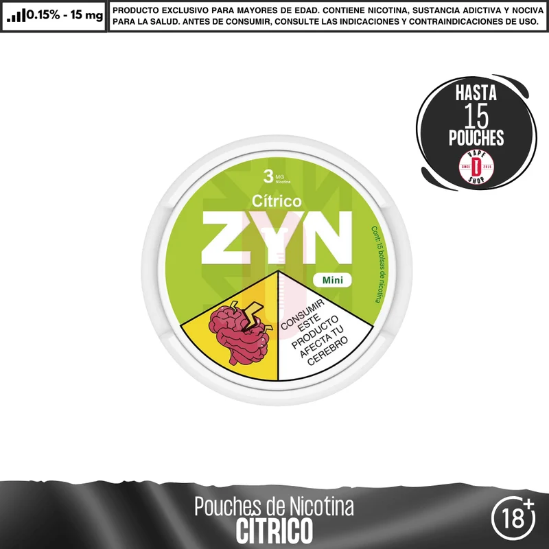 ZYN - Pouches Bolsas de Nicotina