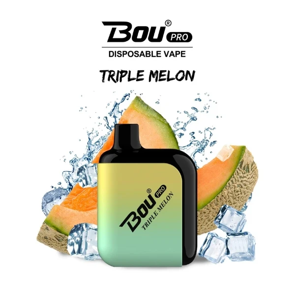 Bou Pro 7000 Puffs Triple Melón 0% Nic.