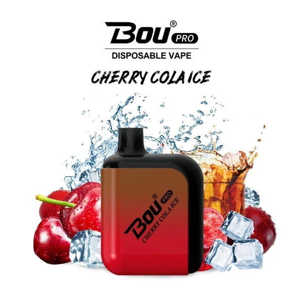 Bou Pro 7000 Puffs Cherry Cola Ice 0% Nic.