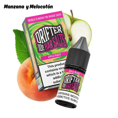 Sales de Nicotina Drifter Bar Salts Apple Peach Salt