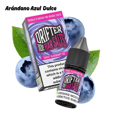 Sales de Nicotina Drifter Bar Sweet Blueberry Ice Salt