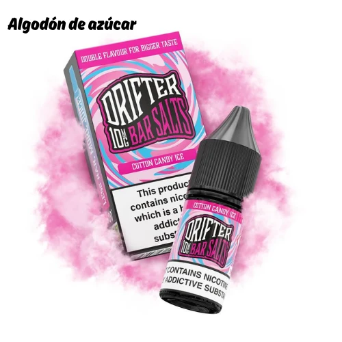 Sales de Nicotina Drifter Bar Cotton Candy Ice Salt