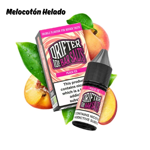 Sales de Nicotina Drifter Bar Peach Ice Salt