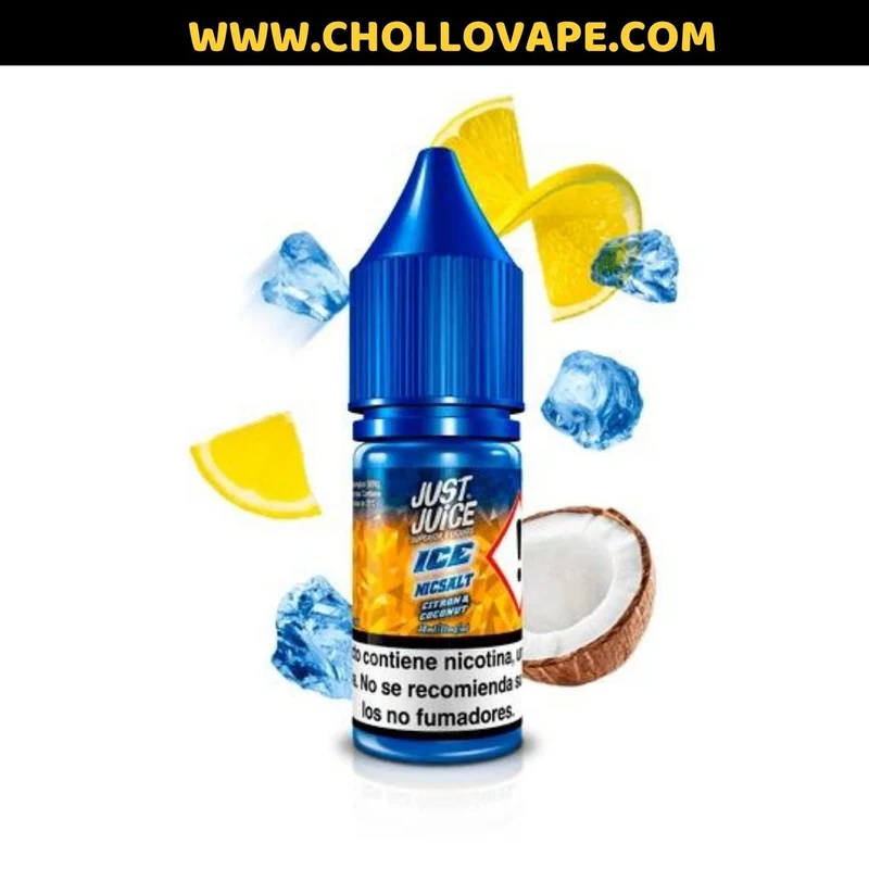 Just Juice Ice Citron Coconut Sales de Nicotina 10ml