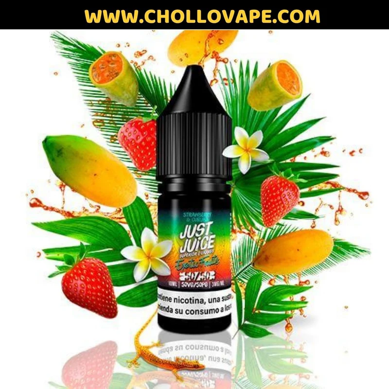Just Juice 50/50 Exotic Fruits Strawberry & Curuba 10ml