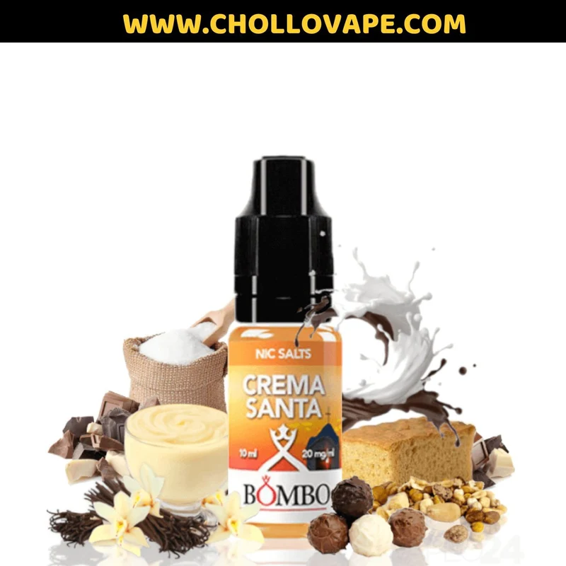 Bombo Crema Santa 10ml. Sales de Nicotina