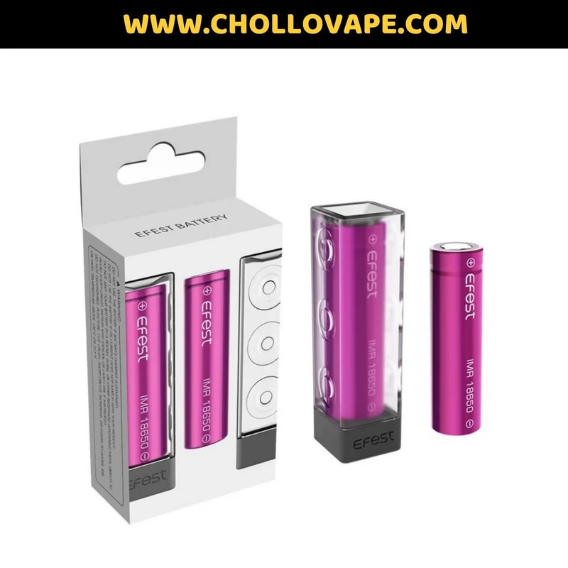 Baterías Efest Imr 18650 - 3500mah (unidad)
