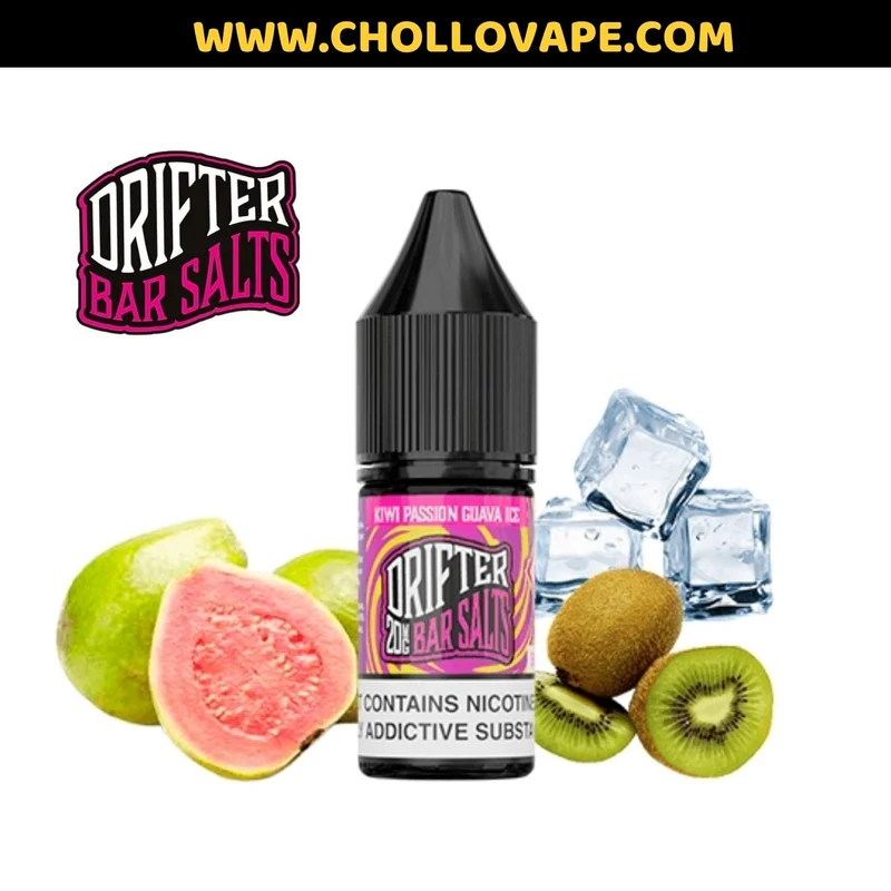 Drifter Bar Salts 10ml - Kiwi Passion Guava Ice