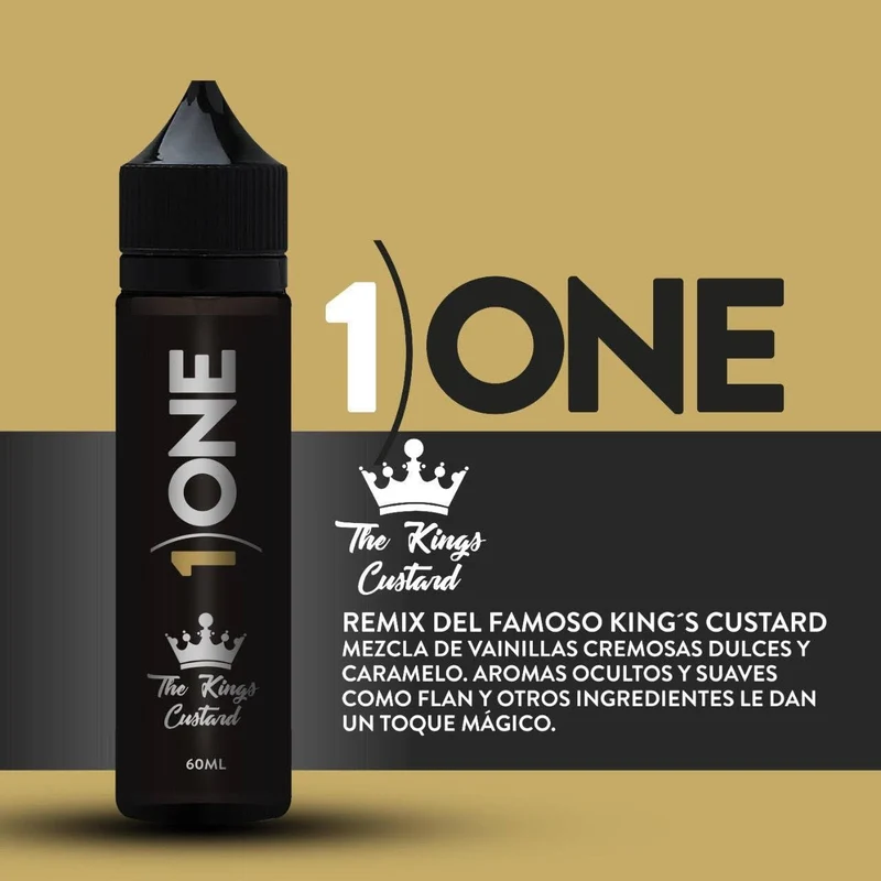 Líquido One Kings Custard 60ml