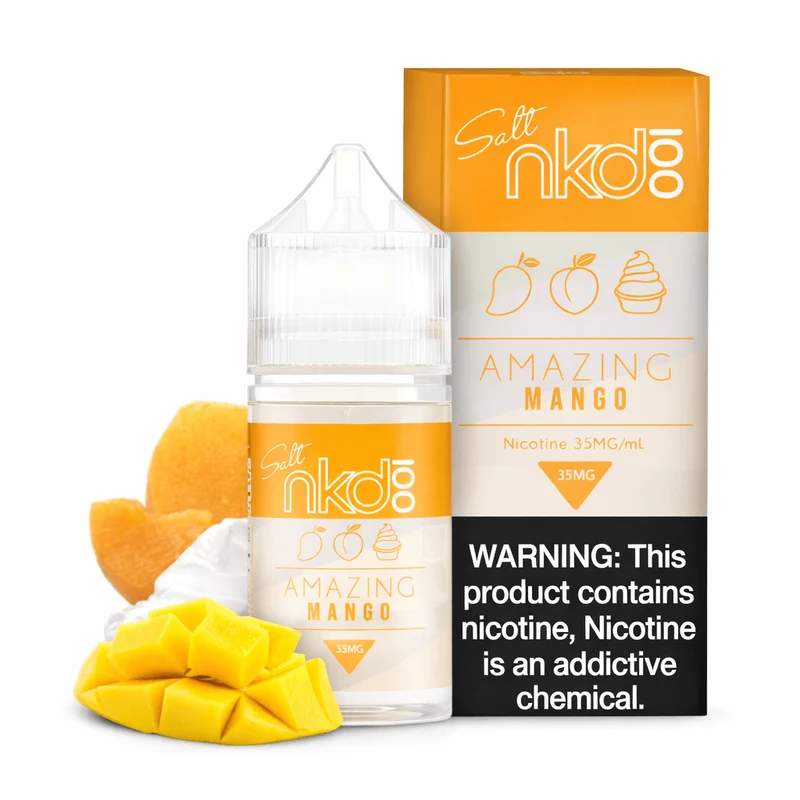 Liquido Naked 100 Salt Nic Amazing Mango Ice 30ml