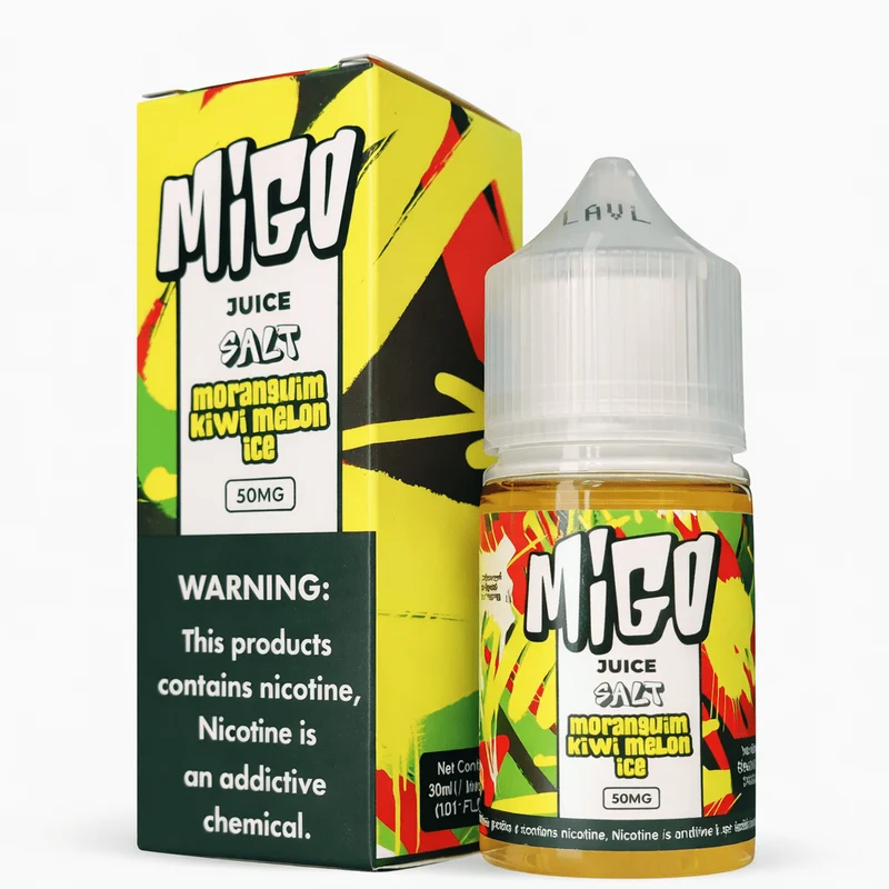 Liquido Migo Salt Nic Frutilla Kiwi Melon Ice 30ml
