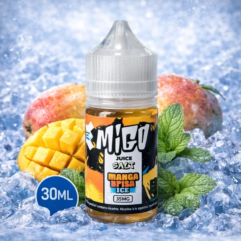 Liquido Migo Salt Nic Manga Brisa Ice 30ml