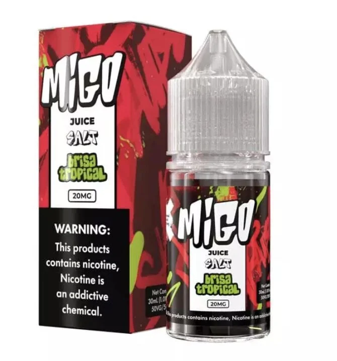 Liquido Migo Salt Nic Brisa Tropical Menthol 30ml
