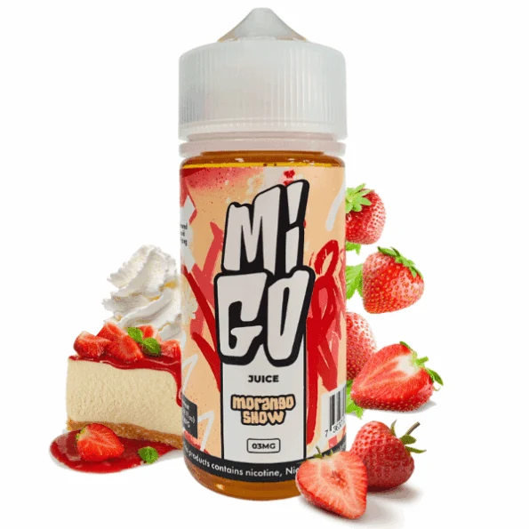 Liquido Migo Morango Show 100ml