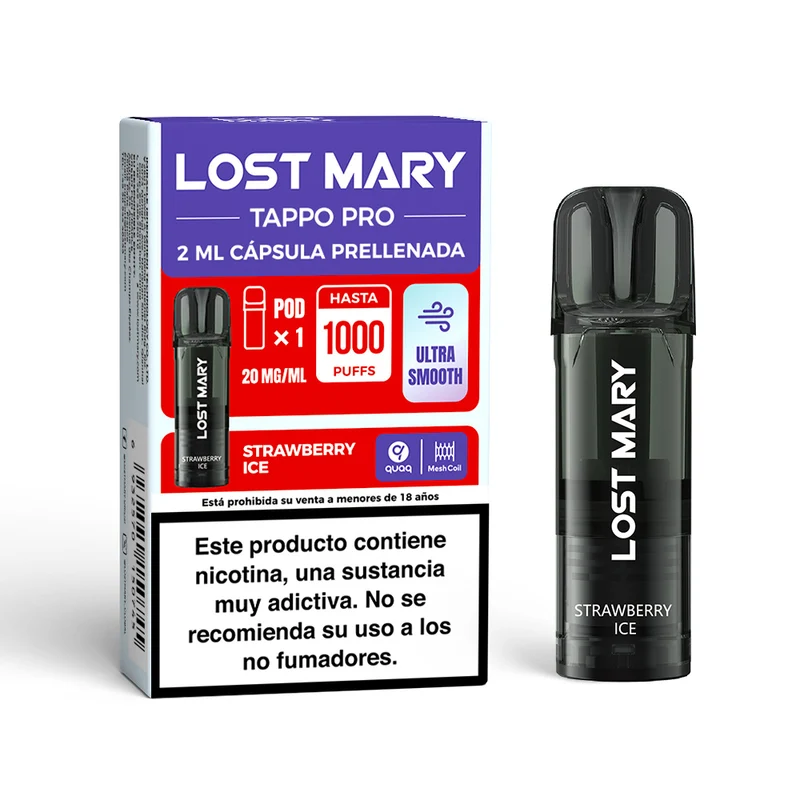 Cartucho Lost Mary Tappo Strawberry Ice