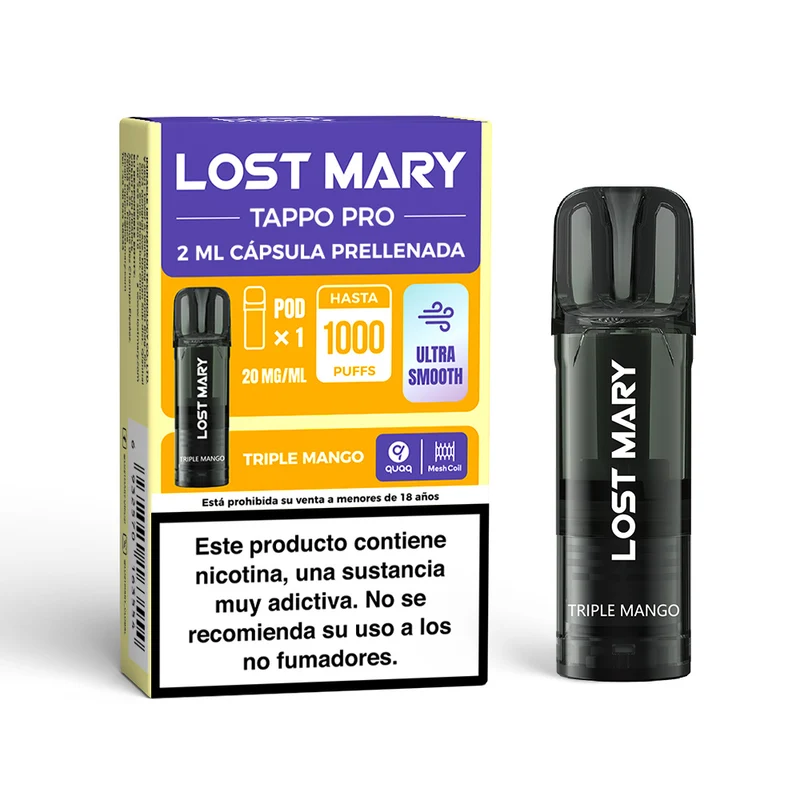 Cartucho Lost Mary Tappo Triple Mango