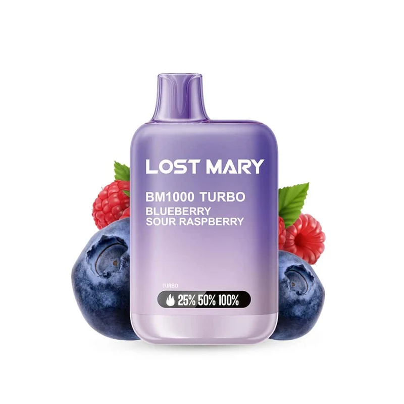 Lost Mary BM1000 Turbo Blue sour Raspberry