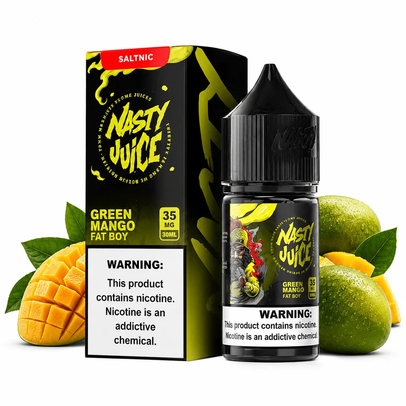 Liquido Nasty Salt Nic Green Mango Fat Boy 30ml