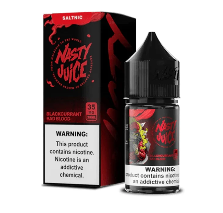 Liquido Nasty Salt Nic BlackCurrant Bad Blood 30ml