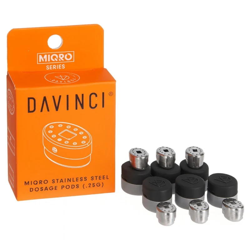 Cápsulas de Dosificación de Acero Inoxidable DaVinci MIQRO-C