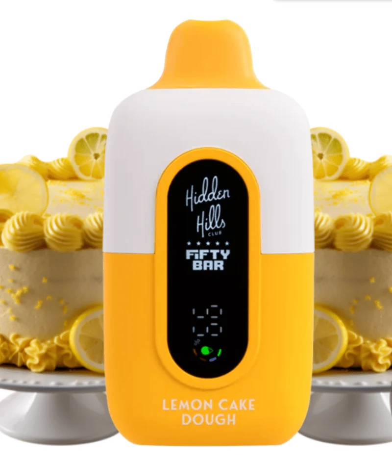 Pod descartable Fifty Bar Lemon Cake Dough 20000 puffs (origen USA)
