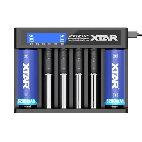 Cargador Universal XTAR MC6 Queen Ant