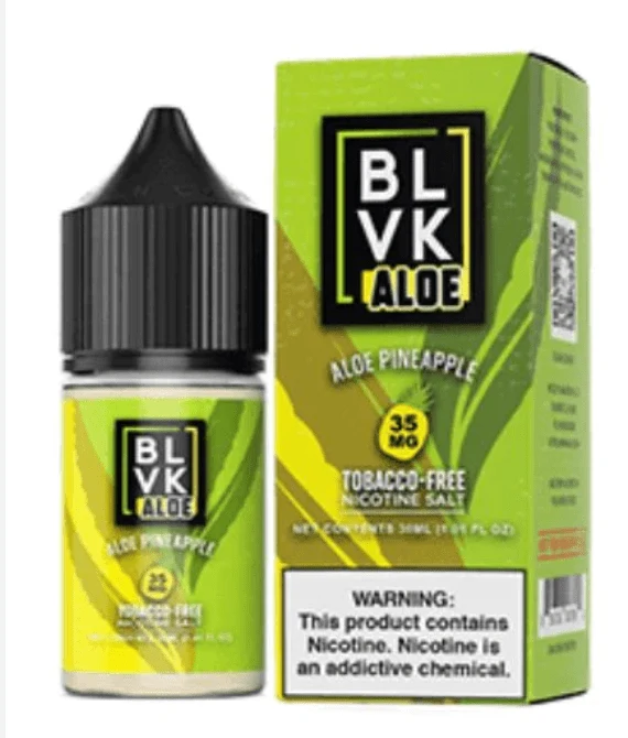 Líquido BLVK Salt Nic Aloe Pineapple Ice 30ml