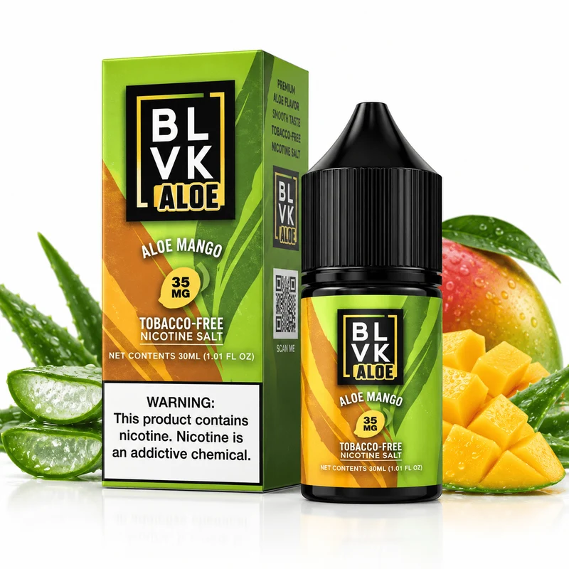 Líquido BLVK Salt Nic Aloe Mango Ice 30ml