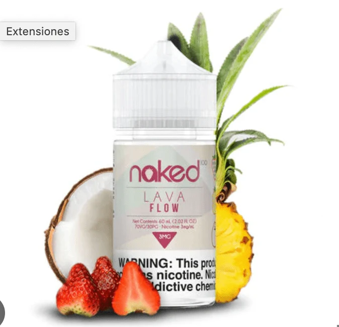 Líquido Naked Lava Flow Ice 60ml