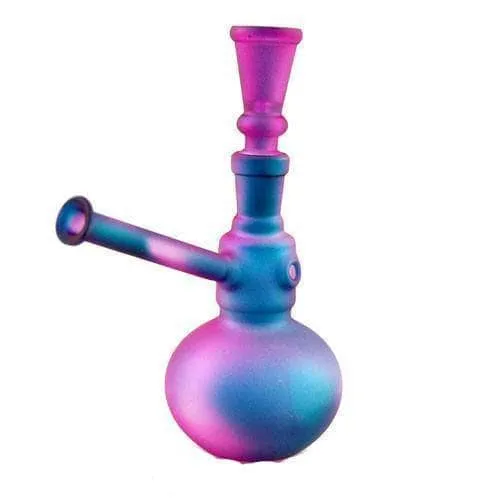 Mini bong con base de doble burbuja