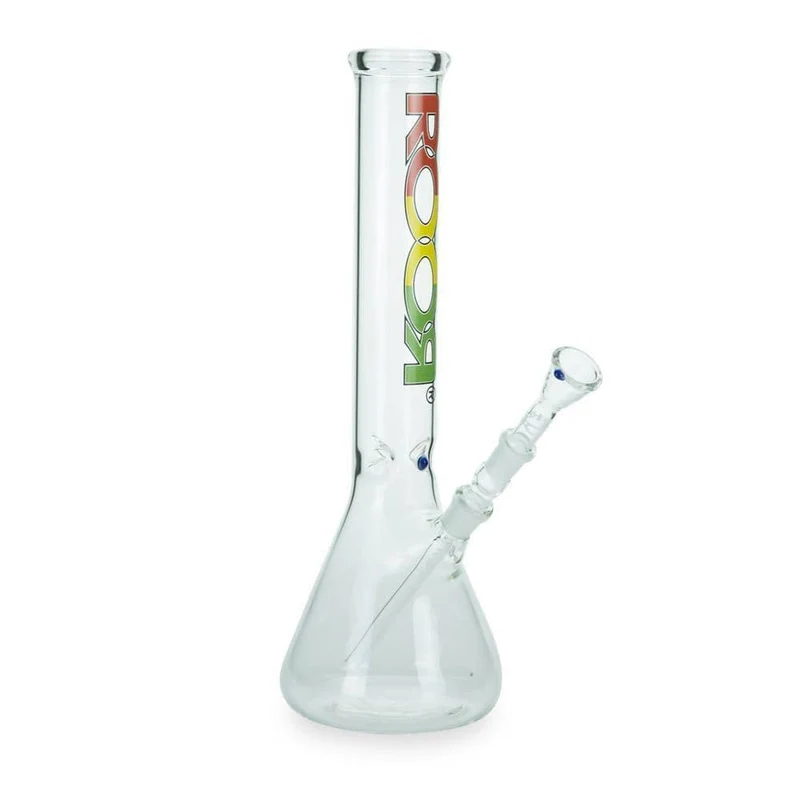 Bong Little Sista 3.2mm Logotipo Rasta