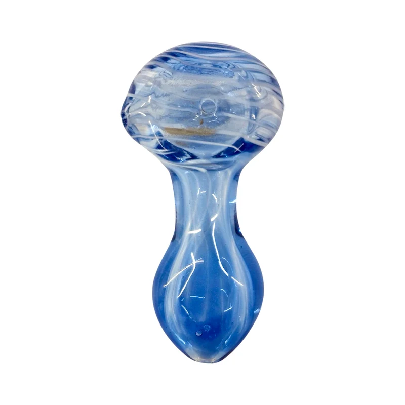 Pipa de Vidrio Artistica — Borosilicato Soplada a Mano | Diseno Unico