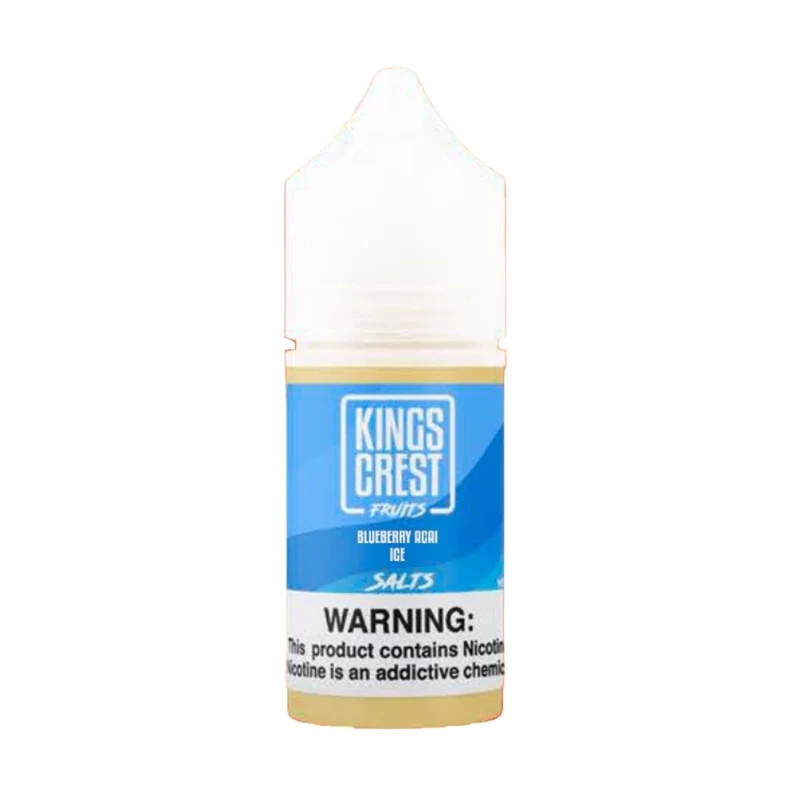 Líquido King's Crest Fruits Blueberry Acai Ice Salt Nic 30 ml
