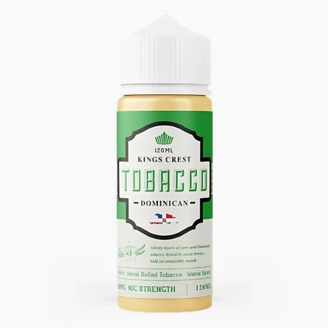 Líquido King´s Crest Dominican Tabaco 120ml