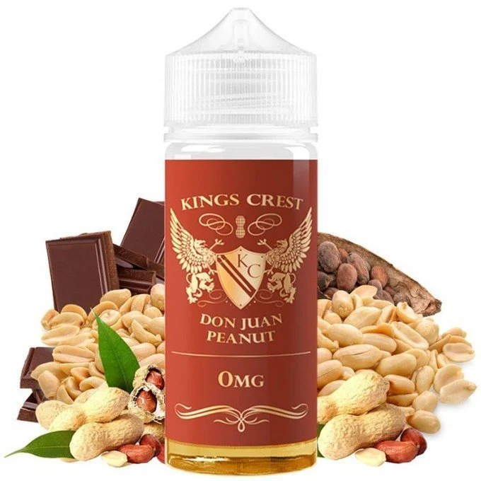 Líquido King's Crest Don Juan Peanut 120ml
