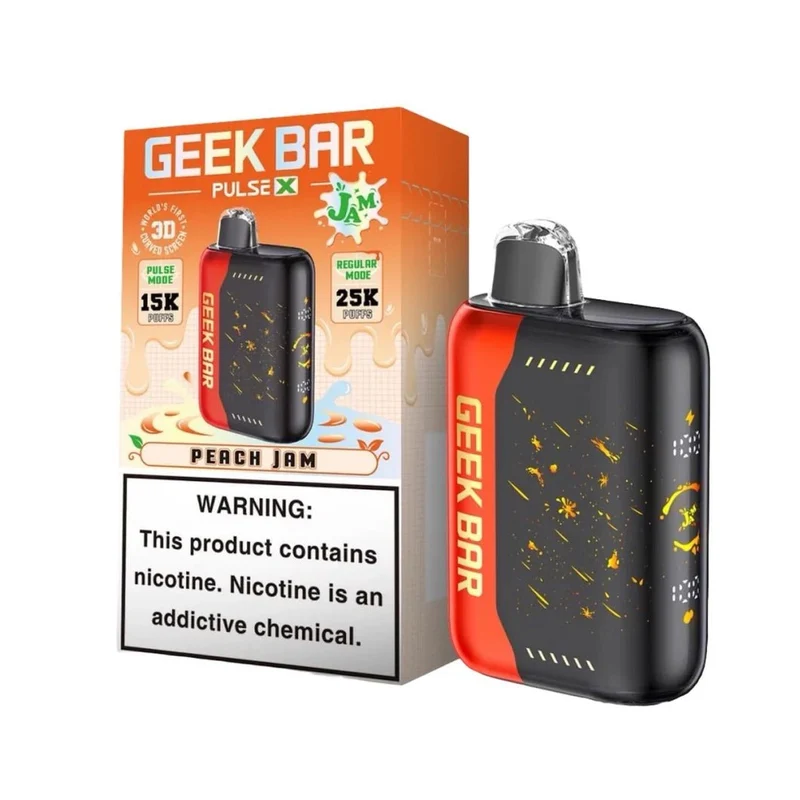 Pod descartable GeekBar 25000 Pulse X Peach Jam