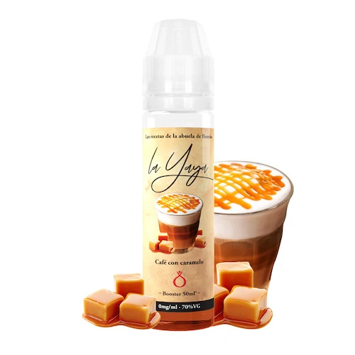 Café con caramelo 50ml Booster (Bombo)