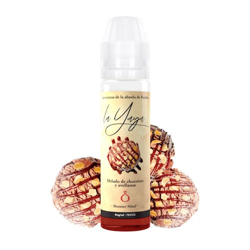 Helado de chocolate y avellanas Booster 50ml (Bombo)