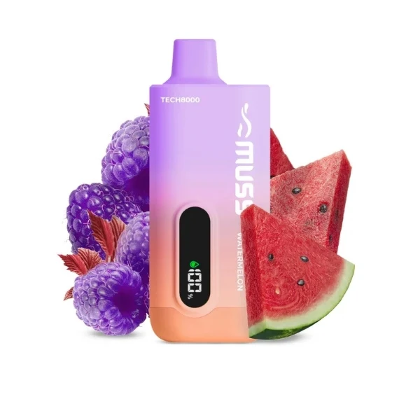 Muss Tech 8000 Puffs Raspberry Watermelon