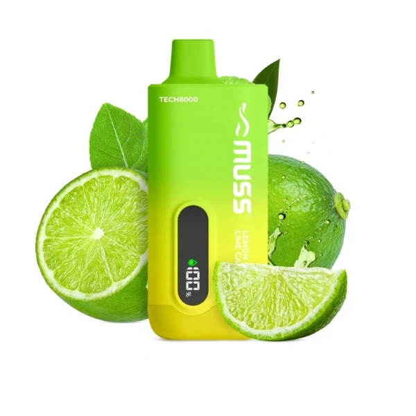Muss Tech 8000 Puffs Lemon Lime Calipo