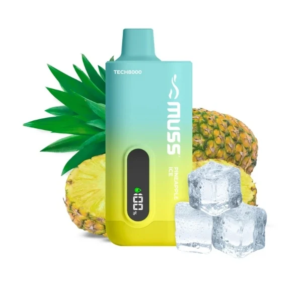 Muss Tech 8000 Puffs Pineapple Ice