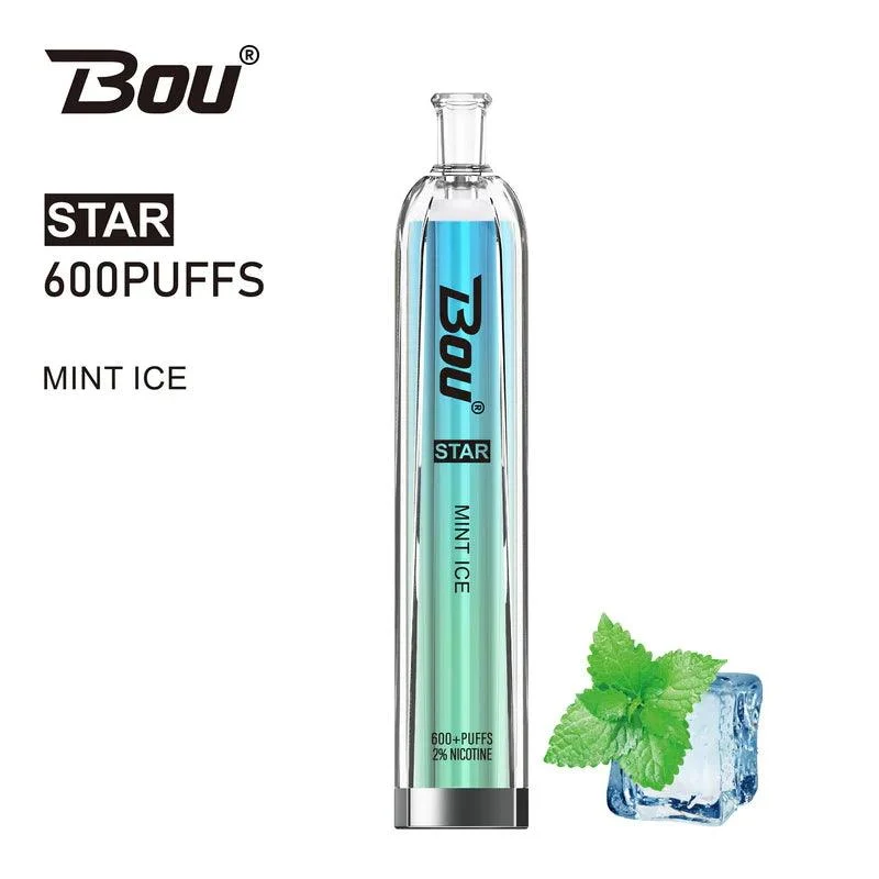 Vaper Desechable Bou Star 600 Puffs Mint Ice