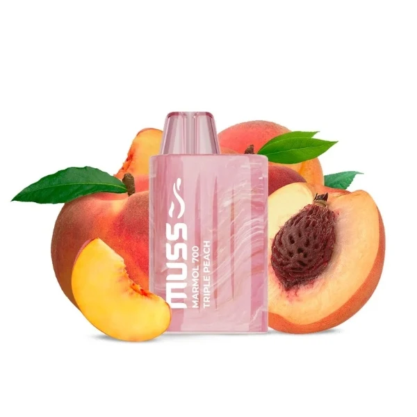 Muss Mármol 700 Puffs Triple Peach