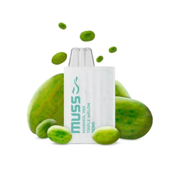 Muss Mármol 700 Puffs Triple Melón Sin Nicotina