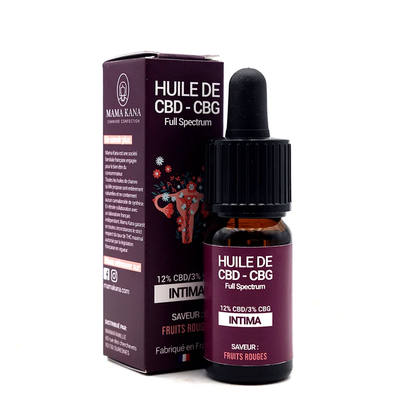 Aceite "Intima" 10% CBD + 10% CBG