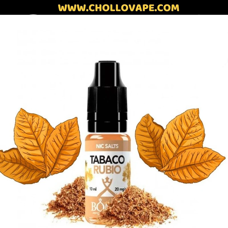 Sales de nicotina - Tabaco Rubio Bombo 10ml