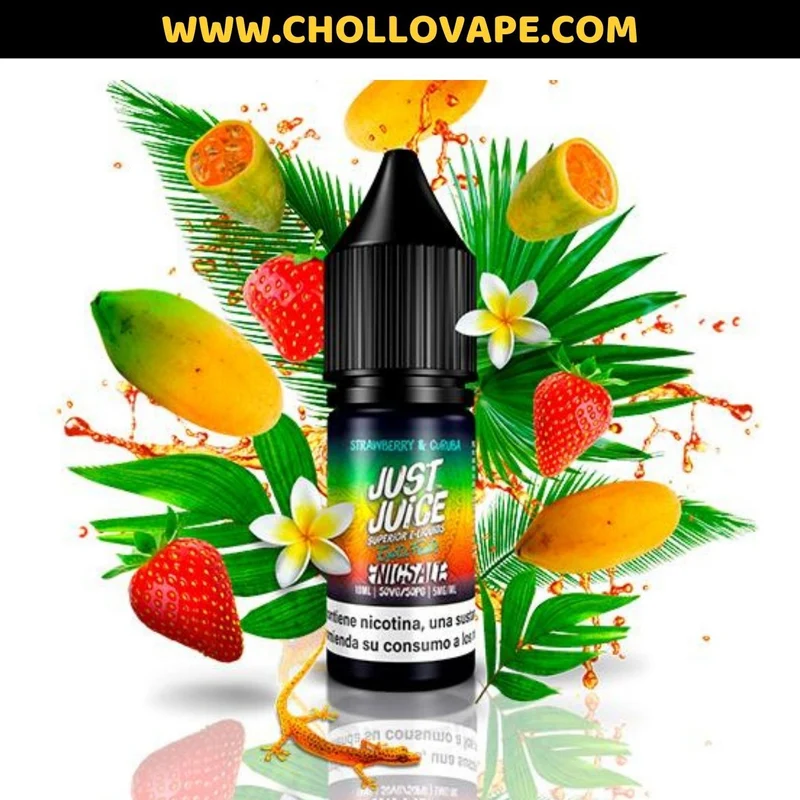 Just Juice Sales de nicotina - Exotic Fruits Strawberry & Curuba 10ml