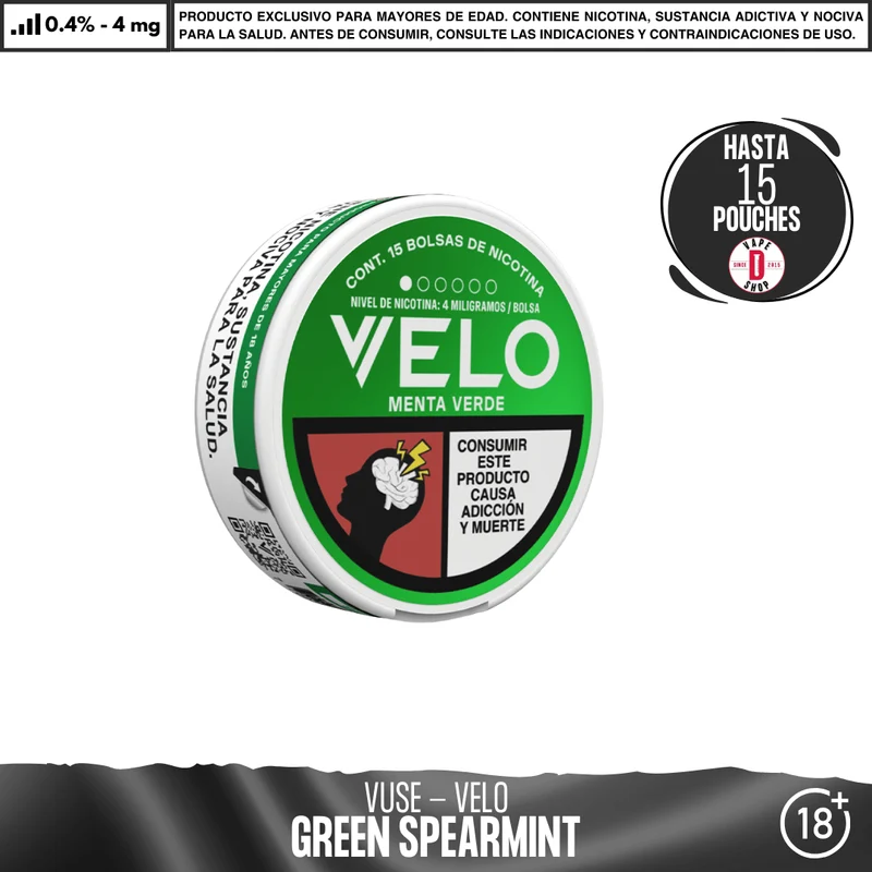 VELO - Pouches Bolsas de Nicotina